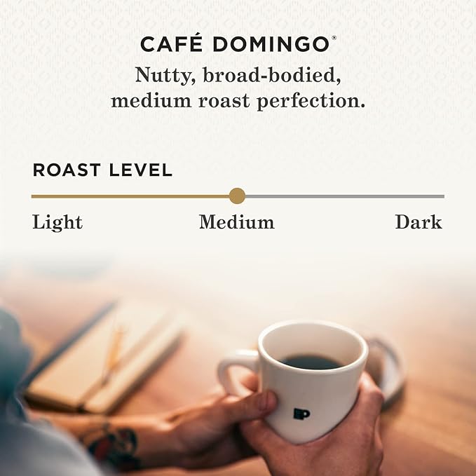 Peet's Coffee, Medium Roast Ground Coffee - Cafe Domingo 10.5 Ounce Bag