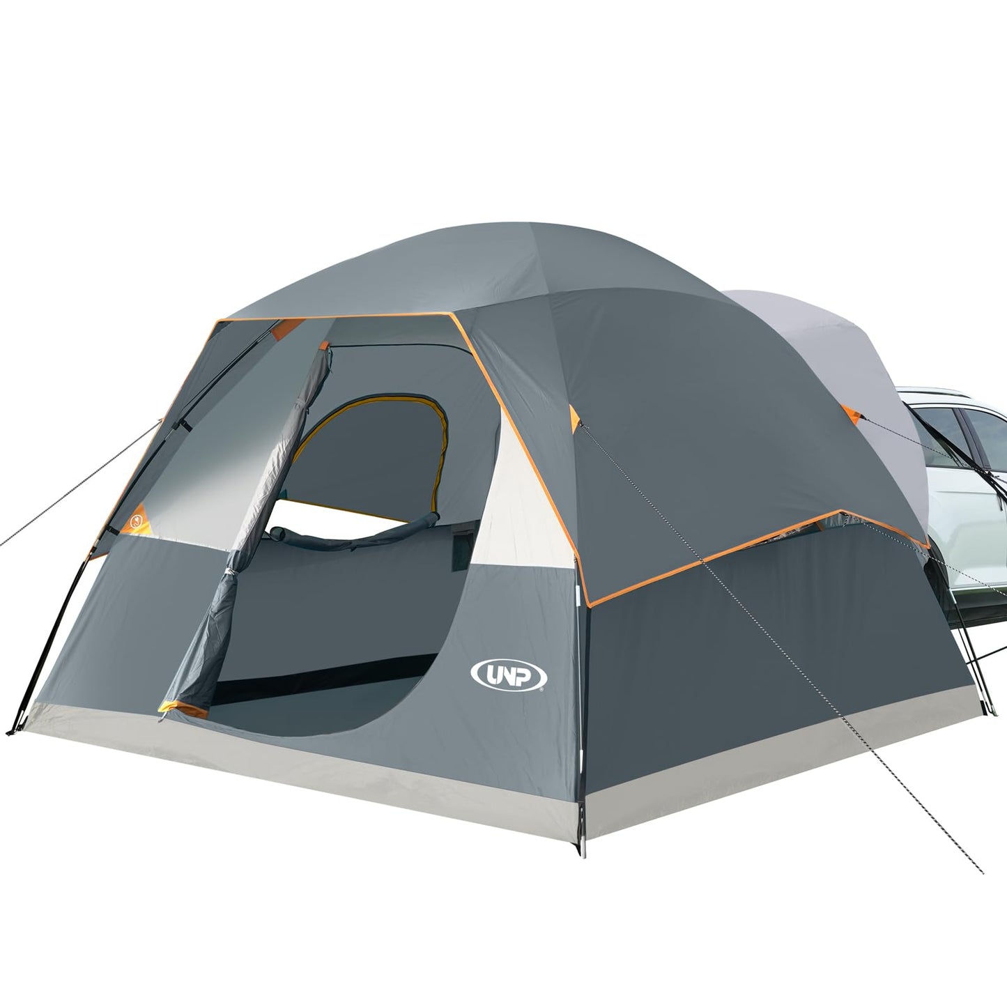 UNP SUV Dome Tent for Camping, Outdoor 6 Person Car Camping Tent, Easy Set Up SUV Tailgate Tent with Rainfly 10' x 10' Vehicle Camping Tent | for Camping, Outdoor, Car Camping Tent, Easy Set Up, SUV Tailgate Tent, with Rainfly
