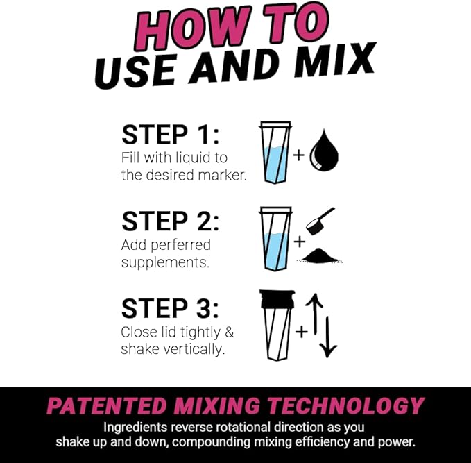 YETI Yonder Helimix Vortex Blender Shaker Bottle Holds up to 27oz | No Blending Ball or Whisk | USA Made | Portable Pre Workout Whey Protein Drink Shaker Cup | Dishwasher Safe, Tropical Pink