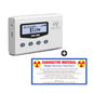 Bundle of 1 GQ GMC-320S Geiger Counter Nuclear Radiation Detector Dosimeter Beta Gamma X-ray Portable Radiation Monitor Meter USA Product and United Nuclear Geiger Counter Test Card
