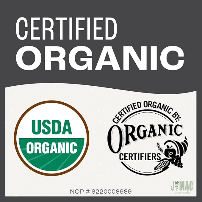 J Mac Botanicals, Organic Calendula Petals (12 oz) edible dried flowers petals, pairs well with edible dried rose petal, edible flowers for ice cubes, edible flowers for food, beverages, bath bombs