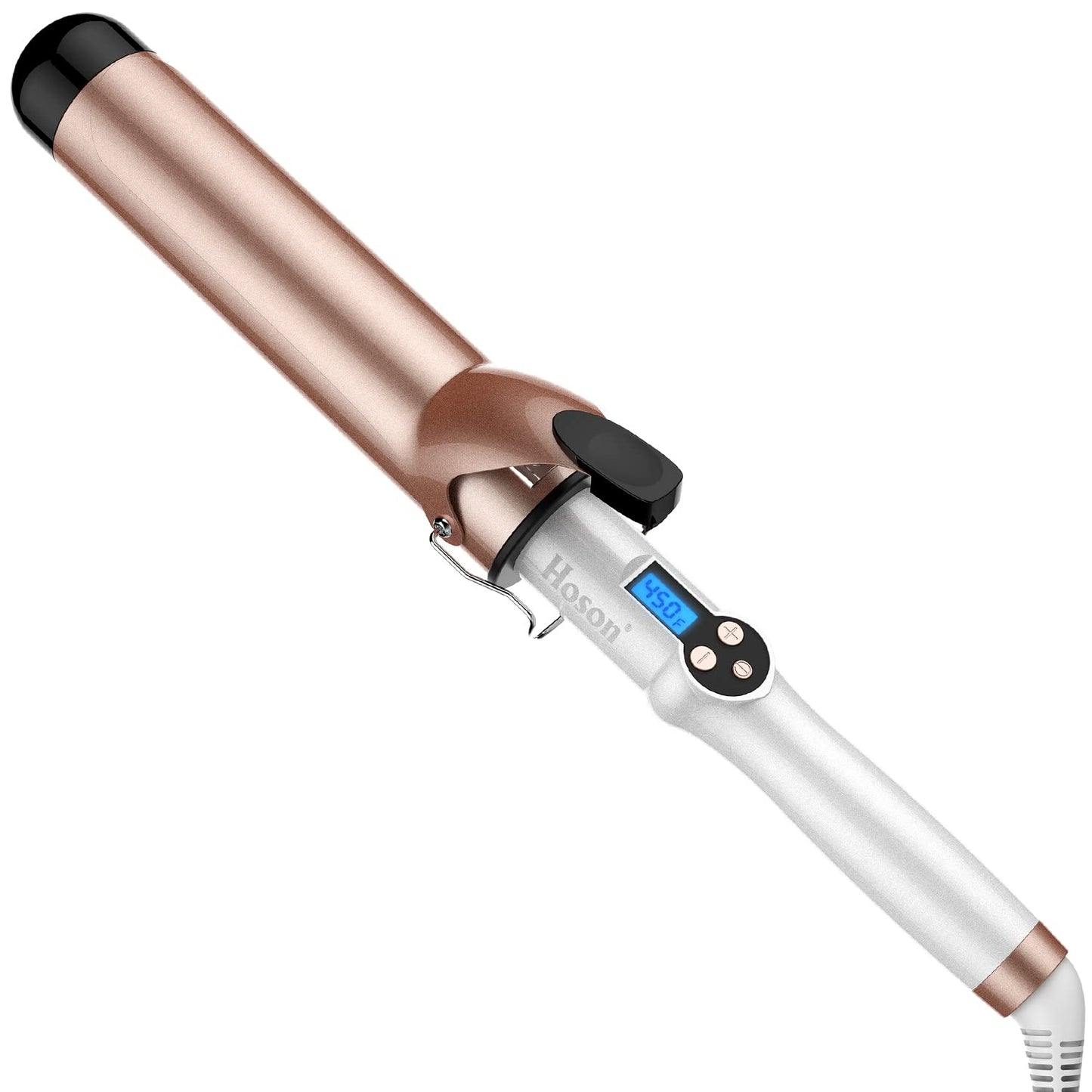 Professional Ceramic Tourmaline Curling Iron 3/4 Inch - Hair Curler with Heat Protection