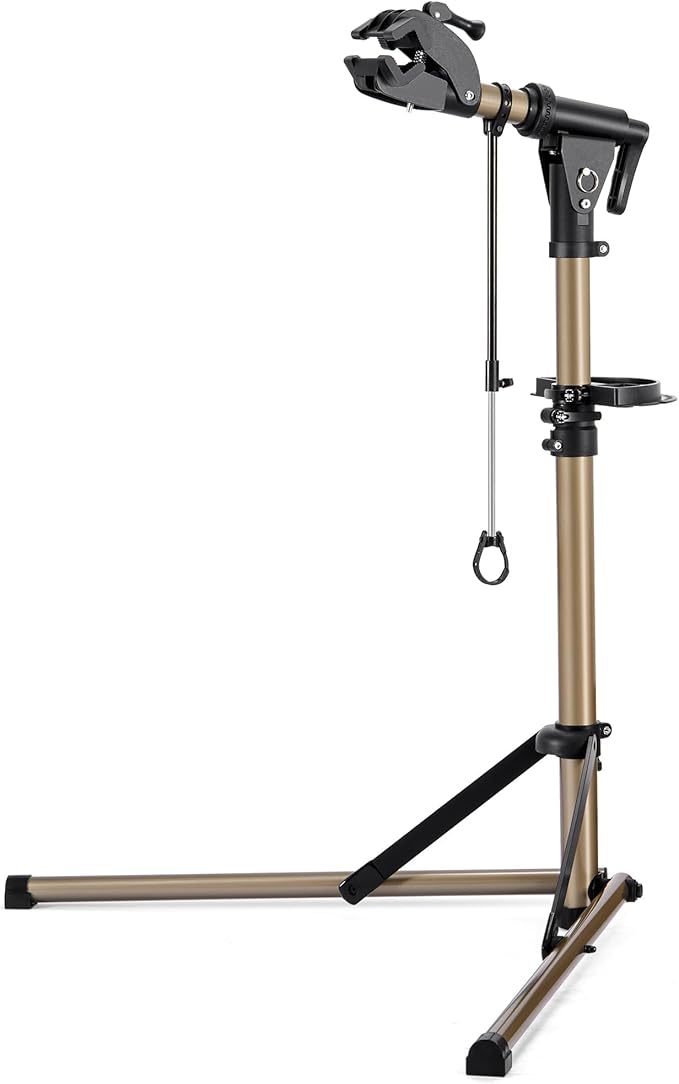 Bike Repair Stand (Max 80lbs) - Bike Stand Rack for Workstand Maintenance - E Bike Repair Stand Bicycle Shop Home Mechanics for Mountain Bike and Road Bike