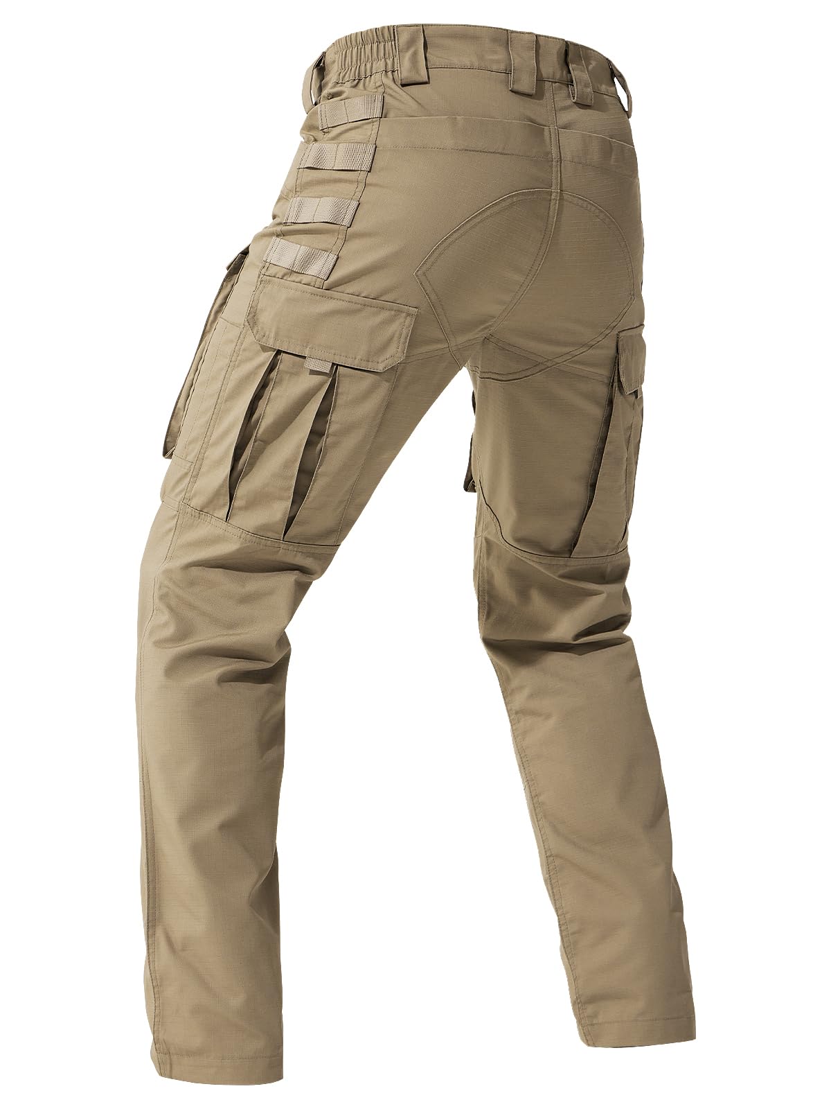 FREE SOLDIER Men's Cargo Pants,Tactical Pants for Men Stretch,Durable Ripstop EDC Work Pants for Hiking
