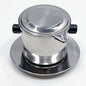Vietnamese Coffee Filter | French Press Coffee Filter |Traditional Drip Coffee Reusable Inox Phin Filter Stainless Steel Cup Portable Coffee Maker Single-cup Serving For Camping Travel |Coffee Lover