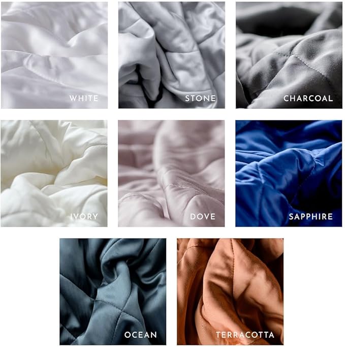 LUXOME Lightweight Blanket | 100% Rayon (Viscose) from Bamboo Fabric & Fill | Full/Queen - 86"x92" | Super Soft | Thermal-Regulating | Terracotta