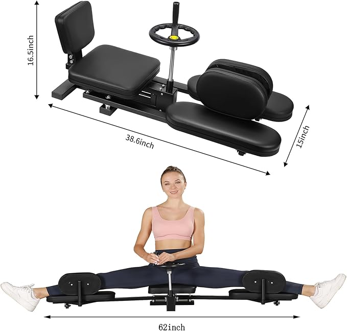 Leg Stretcher Split Machine for Dancers，Split Machine for Flexibility Kids Adults，180 Degrees pro Leg Stretcher Split Machine