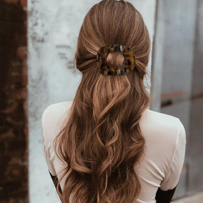 6 Pcs Flat Hair Clips Women Large Claw Clips Strong Hold No Slip Barrettes
