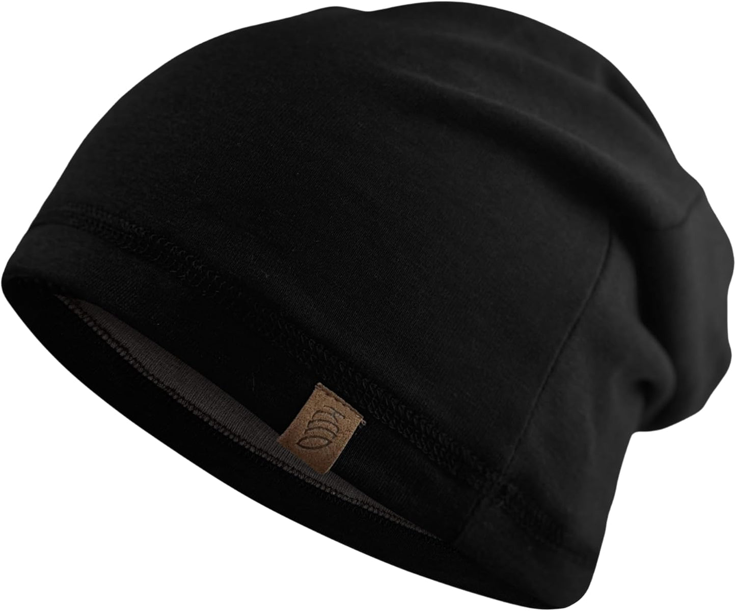 .E-M-F Slouch Beanie- Organic Cotton & Bamboo Viscose Hat, with EcoShield™ Bamboo Lyocell Fara-Day Silver Liner - Ideal for Everyday 5 G, B T, Smart Meter & Wi Fi environments
