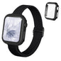 Butifacion Slim Braided Nylon Band Case for Apple Watch 40-46mm Black