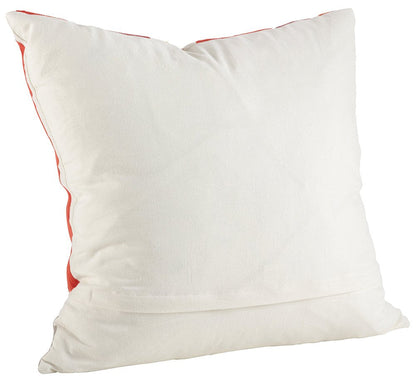 Fennco Styles Bright Brushstroke Cotton Down Filled Throw Pillow - 20" Square