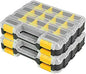 Double Side Tools Box Organizer with Removable Dividers