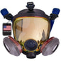 Parcil Distribution Gas Mask Survival Nuclear and Chemical Full Face Respirator - Organic Vapor & Particulate - CE Tested