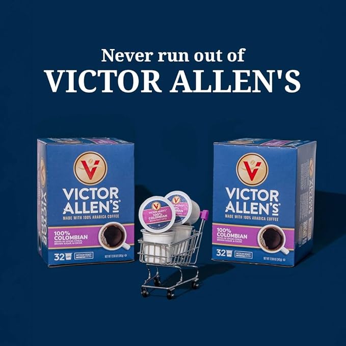 Victor Allen's Coffee Morning Blend, Light Roast, 42 Count, Single Serve Coffee Pods for Keurig K-Cup Brewers