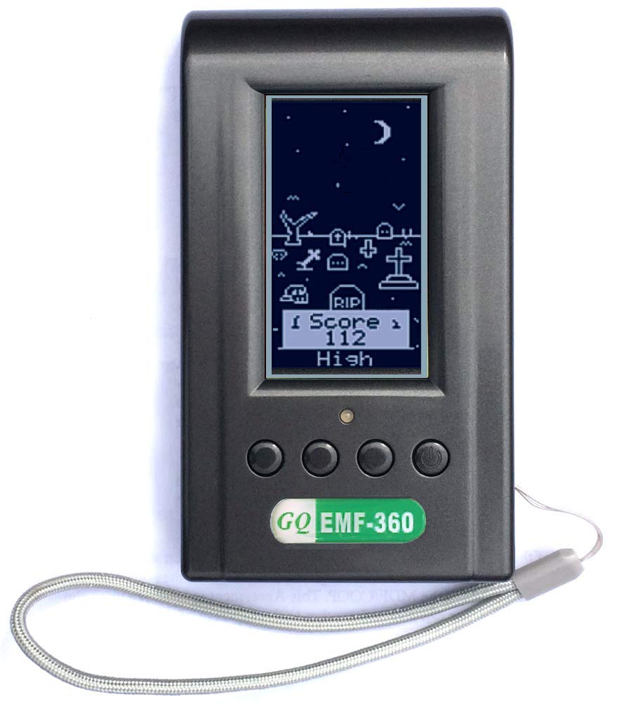 GQ Ghost Meter Ghost Detector Ghost Hunting 3-in-1 EMF-360 Multi-Field EMF Meter RF Detector Sensor