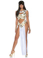 Queen Cleopatra Costume - Women's Egyptian Goddess Outfit with Headpiece