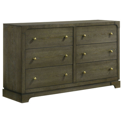 Gran Park 4-piece Queen Bedroom Set Dark Cocoa