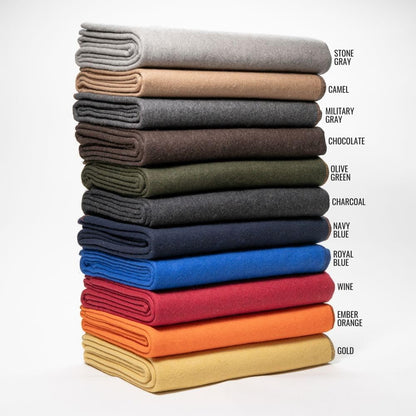 Arcturus Bundle Ember Wool Blanket and Blanket Strap Bundle
