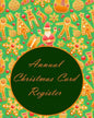 Annual Christmas Card Register - Paperback