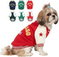 Warm Dog Varsity Jacket Heavyweight Fleece Pet Coat Small-4XL