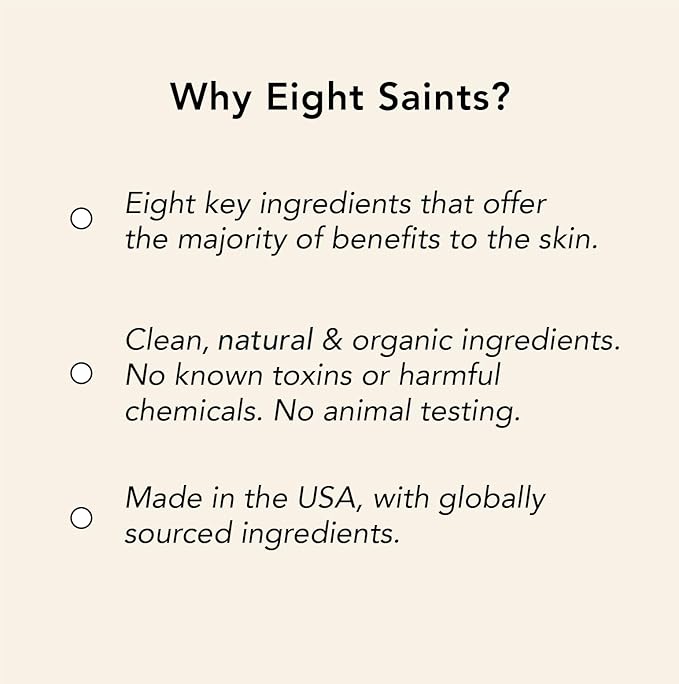 Eight Saints Down To Earth Mud Gel Face Wash, Natural and Organic, Gentle and Effective Daily Anti Aging Facial Cleanser, Makeup Remover, Nourishing and Hydrating Face Cleanser