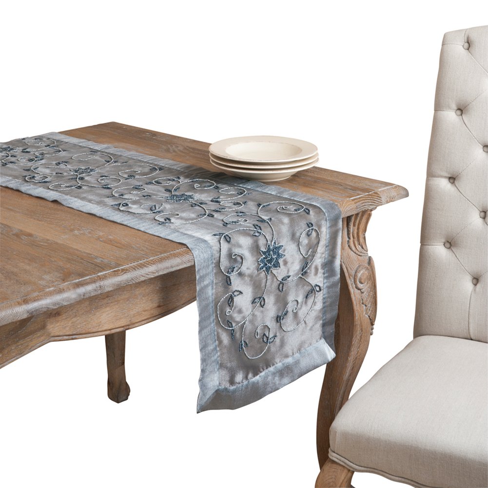 Fennco Styles Handmade Beaded Tablecloth