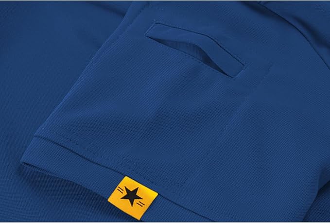 ZITY 4 Pack Mens Polo Shirt Short Sleeve Sports Golf Tennis T-Shirt Athletic Collared Tactical Shirts