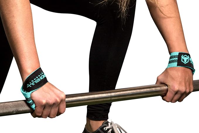 Lifting Wrist Straps for Weightlifting (1 Pair) – Padded Lifting Straps for Deadlifts, Powerlifting, Strength Training & Bodybuilding – Gym Straps for Men & Women
