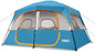 UNP 2/4/6/8 Person Tent, Portable Cabin Tent, Camping Tent 4-Person Easy Set Up, Waterproof with Top Rainfly for Outdoor Camping/Hiking | Easy Set Up, Waterproof, Top Rainfly