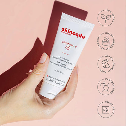Skincode Essentials Moisturizing Hand Cream - Intensive Hydration for Dry Hands