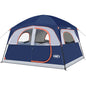 UNP Tents 6 Person Waterproof Windproof Easy Setup,Double Layer Family Camping Tent with 1 Mesh Door & 5 Large Mesh Windows -10'X9'X78in(H)
