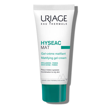 Uriage Hyseac Mat 40ml Mattifying Cream for Oily Skin - Makeup Base, Pore Minimization