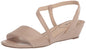 LifeStride Womens Yasmine Wedge Sandal Tender Taupe Size 6M