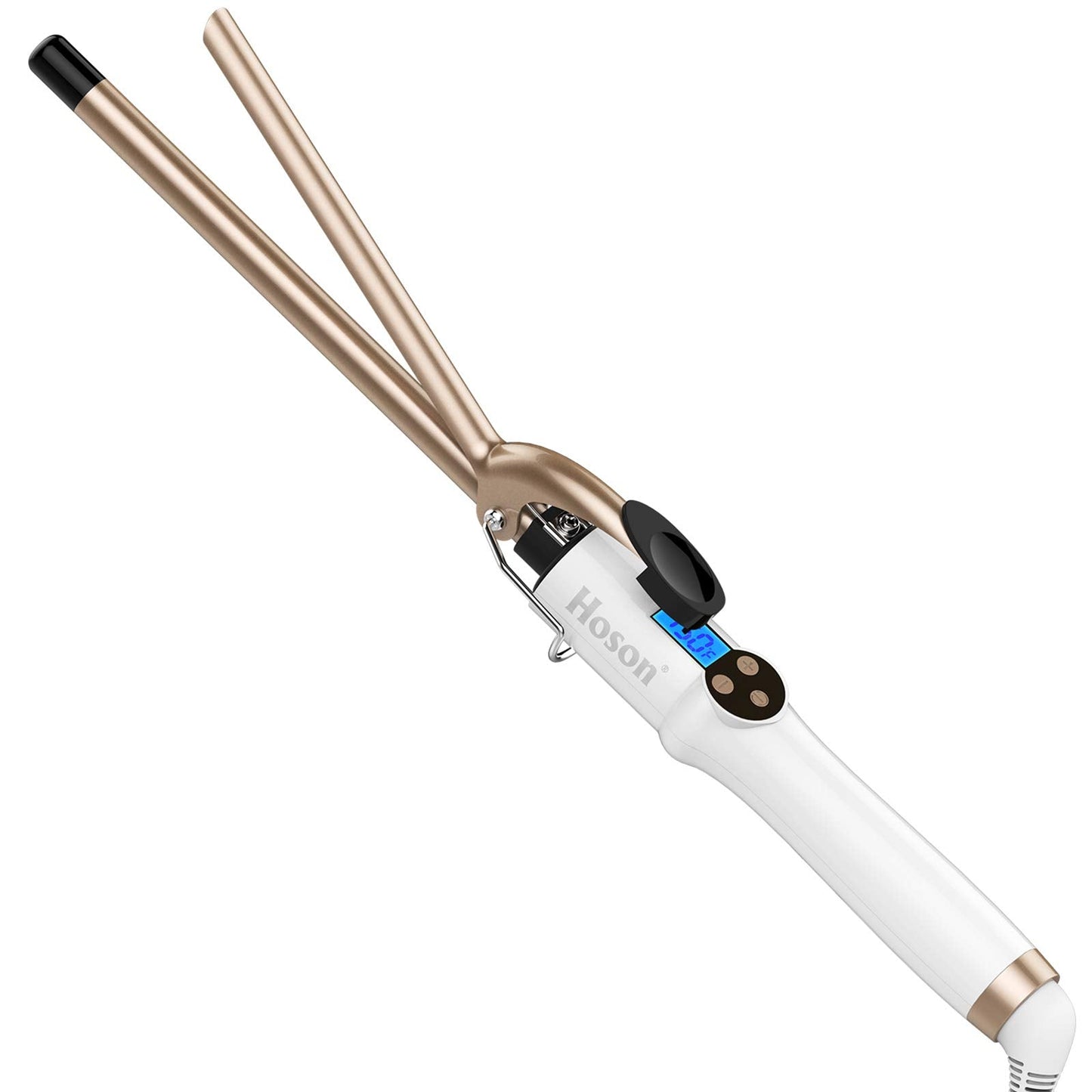 Professional Ceramic Tourmaline Curling Iron 3/4 Inch - Hair Curler with Heat Protection