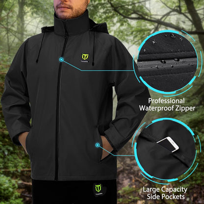 TIDEWE 2-Piece Rain Suit, Waterproof and Breathable