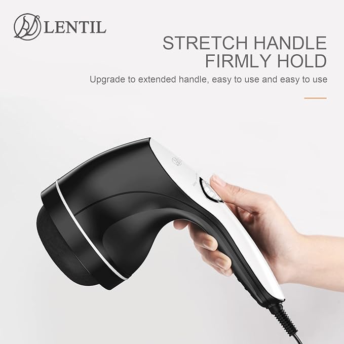 Cellulite Massager Handheld, Body Sculpting Machine, Massage Lymphatic Stomach Abdomen Arm Belly Fat with 8 Massage Heads;Suitable in Gym Office Home Travel, Ideal Gifts for Women Man