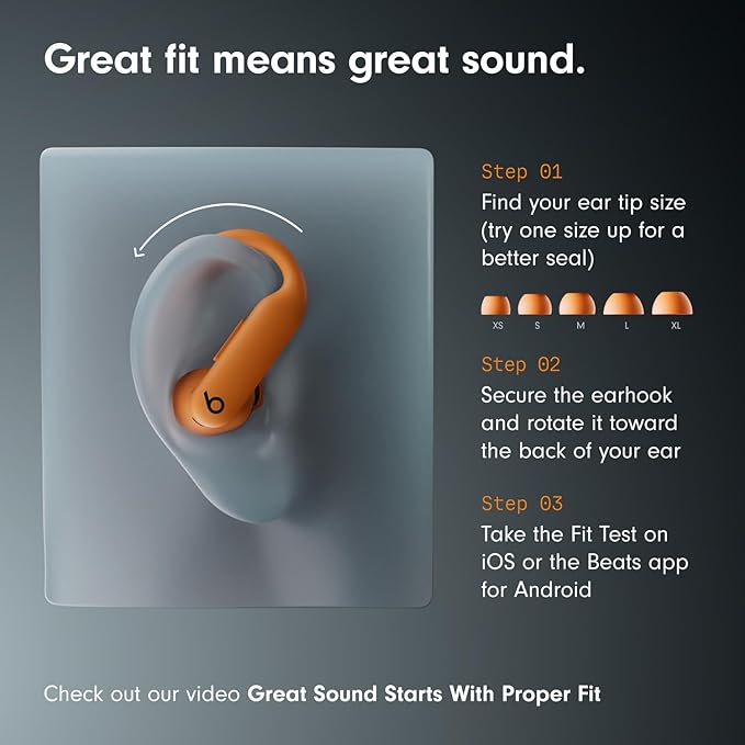 Beats Powerbeats Pro 2 Wireless Bluetooth Earbuds with AppleCare+ (2 years) - Jet Black
