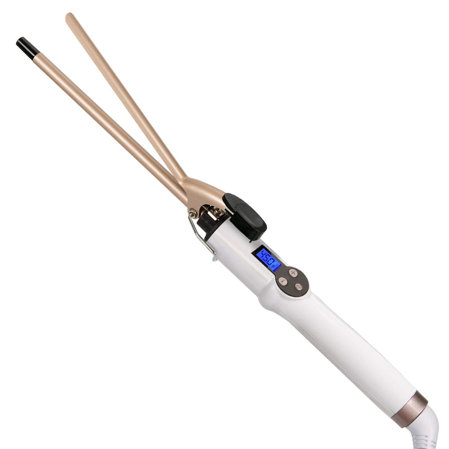 Professional Ceramic Tourmaline Curling Iron 3/4 Inch - Hair Curler with Heat Protection