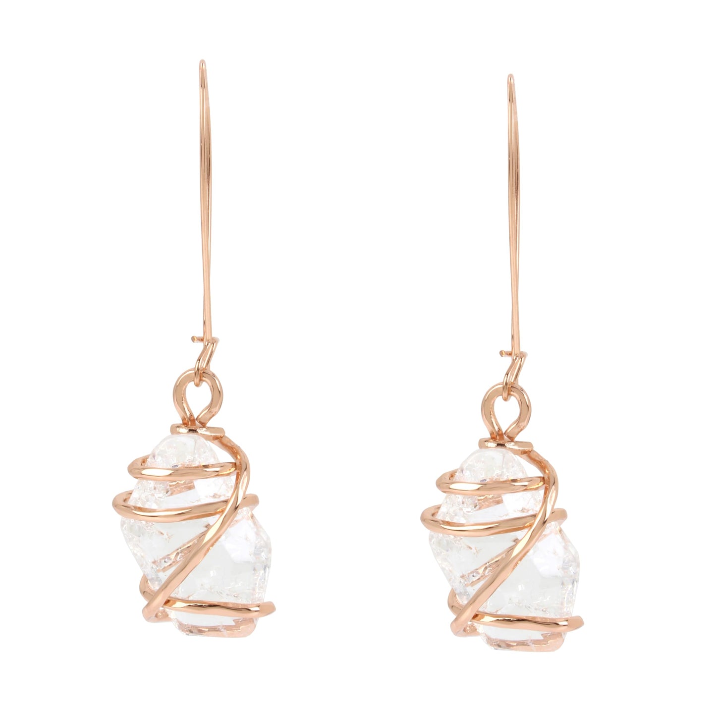Robert Lee Morris Soho Women's Caged Stone Crystal Dangle Earrings One Size