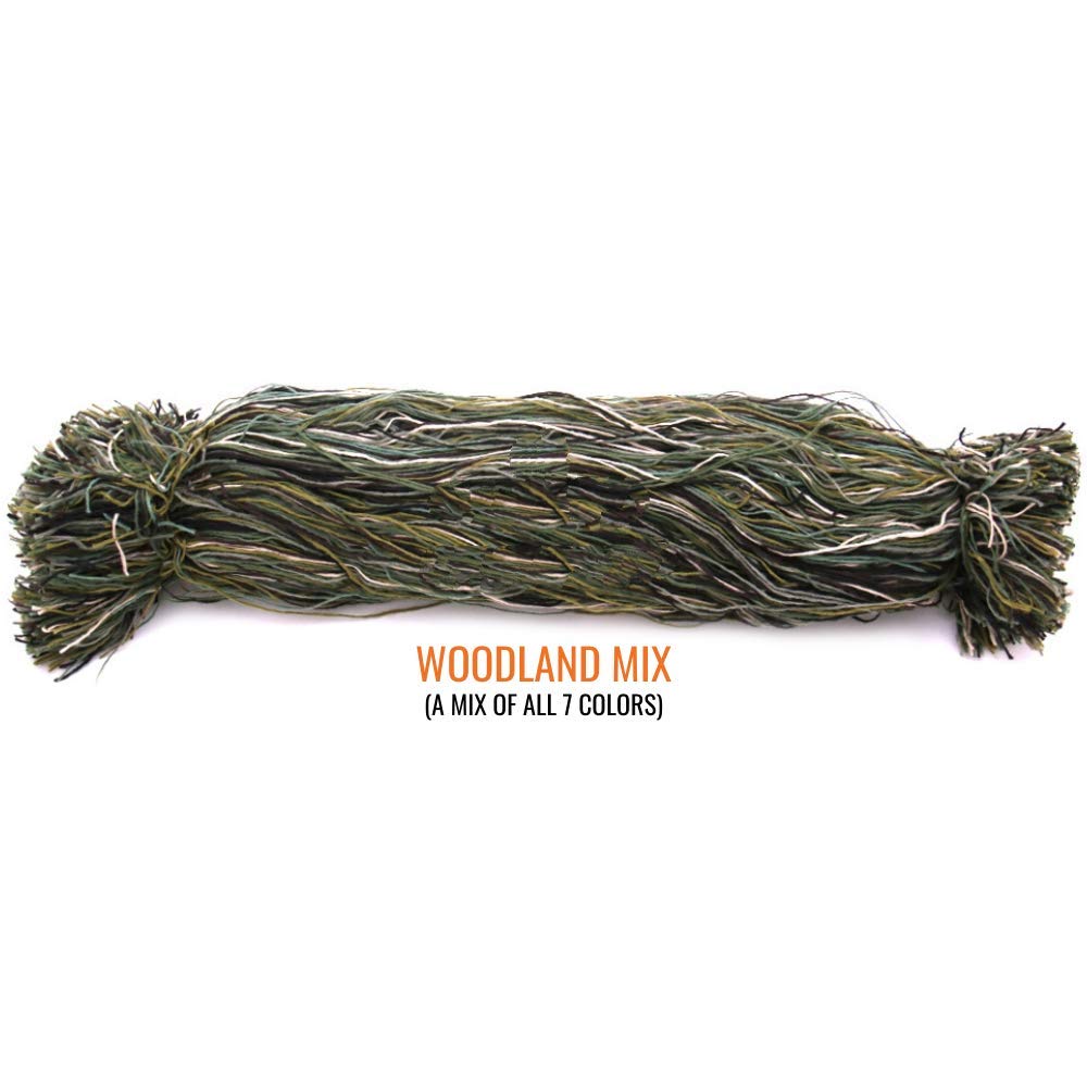 Arcturus Ghillie Suit Thread - Lightweight Synthetic Yarn to Build Your Own Ghillie Suit