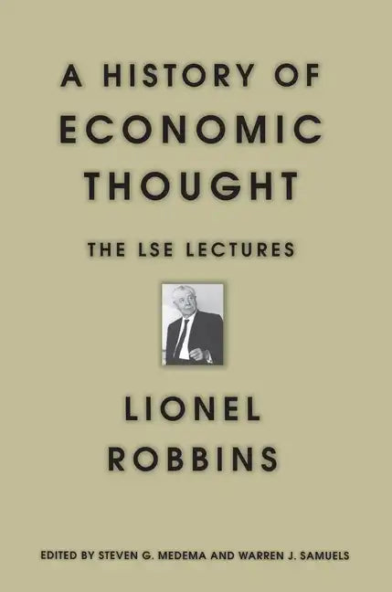 A History of Economic Thought: The Lse Lectures - Paperback