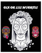 Dia De Los Muertos: Day of the Dead and Sugar Skull Coloring Book - Paperback
