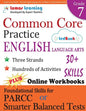Common Core Practice - 7th Grade English Language Arts: Workbooks to Prepare for the PARCC or Smarter Balanced Test: CCSS Aligned - Paperback