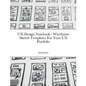 UX Design Notebook - Wireframe Sketch Templates For Your UX Portfolio - Paperback