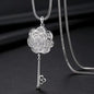 Crystal tassel necklace clothing accessories