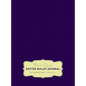 Large 8.5 x 11 Dotted Bullet Journal (Eggplant #11) Hardcover - 245 Numbered Pages - Hardcover
