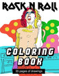 Rock n Roll Coloring Book - Paperback