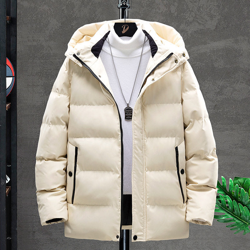 Plus-size Down Puffer Jacket With Extra Padding For Maximum Warmth