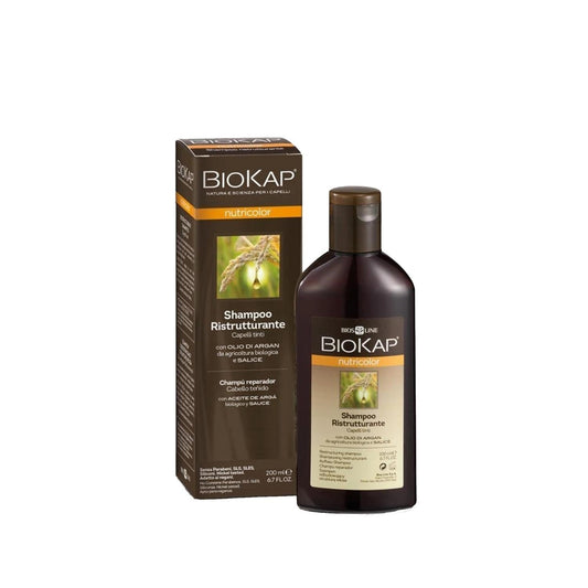 Biokap Color Protecting Shampoo for Colored Hair - Nourishing, 6.76 fl oz