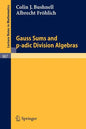 Gauss Sums and P-Adic Division Algebras - Paperback